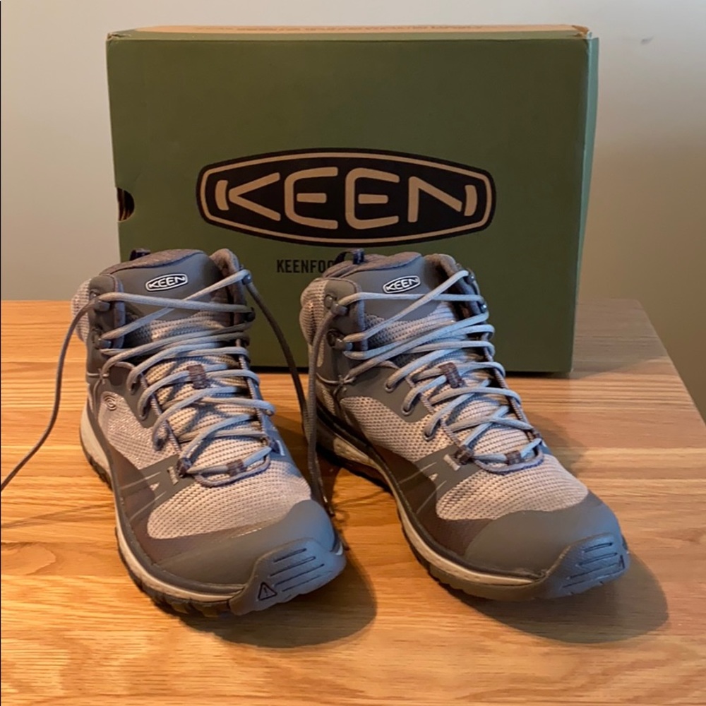 9medium Terradora Keen hiking boots grey womens